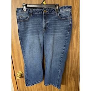 Ladies Plus d.Jeans Denim Capris - Size 16W